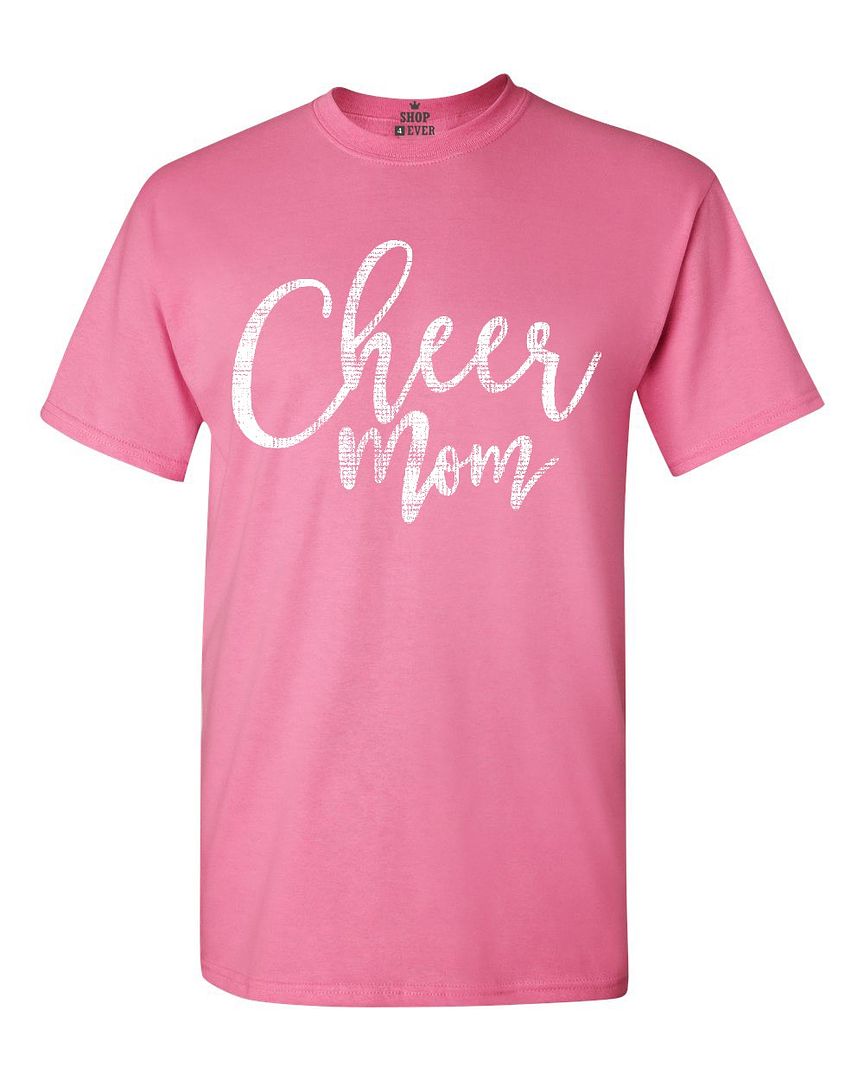 Cheer Mom T-shirt Mother's Day Gift birthday Cheerleading Shirts | eBay